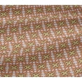 thumbnail image 5 of oneOone Viscose Jersey Fabric Ethnic Geometric Flame Stitch Printed Fabric 1 Yard 60 Inch Wide, 5 of 5