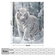 thumbnail image 4 of Nawypu Tiger Blanket, Throw Blanket for Kids Girls, Fuzzy Soft Blanket, 4 of 6