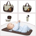 thumbnail image 4 of Bolsa de maternidad, bolsa de momia de 5 piezas para bolsa de momia, bolsa de pañales para bebés, solución innovadora, 4 of 7