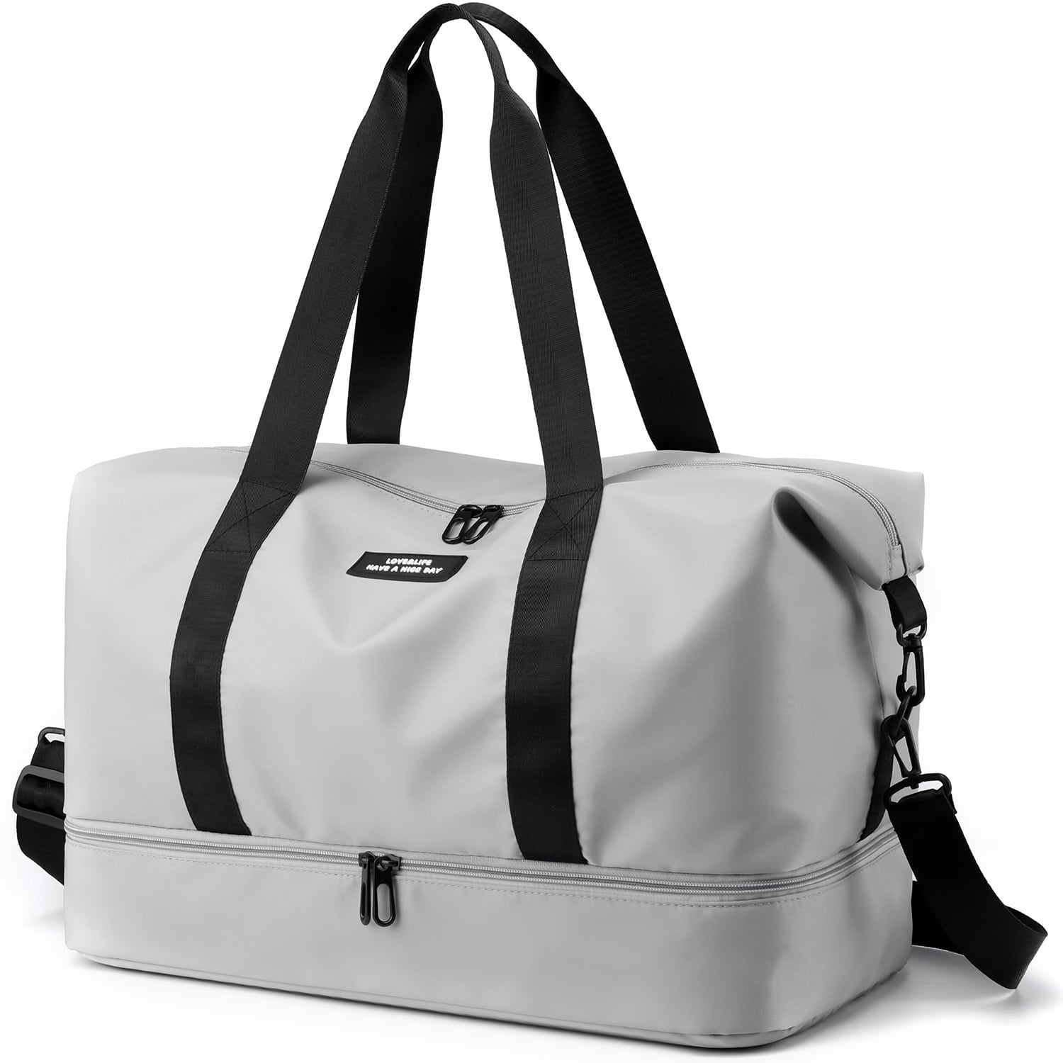 PlasMaller Gym Bag Sports Travel Duffel Bag Weekender Overnight Bag