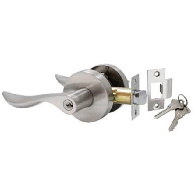 Jako Serrure de Porte Palermo Résidentiel - Nickel Satiné - Zamak