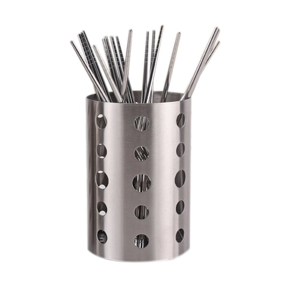 Stainless Steel Utensil Tray and Kitchen Tool Organizer, Cutlery Holder for Drawer and Countertop Storage Solutions