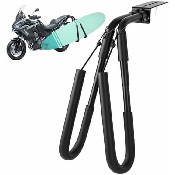 Aluminum Alloy Surfboard Rack, Portable Motorcycle Surfboard Racks, Easy to Assemble, with Mounting Kit, Suitable for Motorcycles, Mopeds$$Sport & Recreation Other