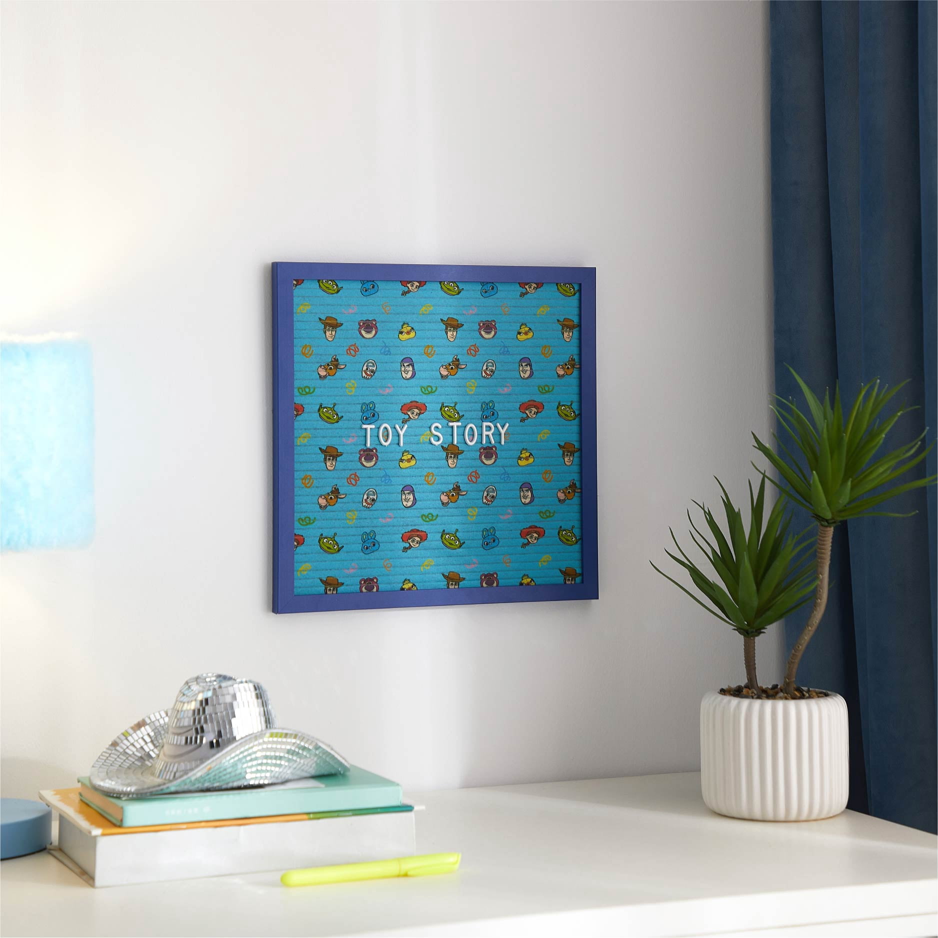 Toy Story Letter Board, 12" x 12", for Kids and Teens