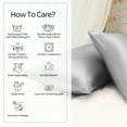 Pure Mulberry Silk Pillowcase For Hair And Skin 22 Momme 100 Natural