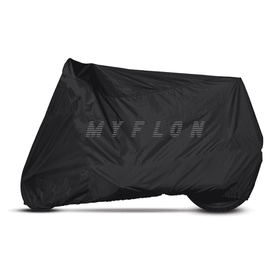 MYFLON Motorcycle Cover All Season Universal Waterproof Sun Outdoor and Indoor Protection &MYFLON Motorcycles Vehicle Cover (Large TOPCASE)