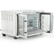 MegaChef 45 Quart Electric French Door Rotisserie Convection Counter Top Oven