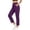 Purple, variant on Noric Women's Stretchy Yoga Pants Tummy Control High Waisted Workout Activewear with Pockets Pants