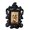 Black, variant on Aluhayos European Decorative Portrait Frame with Raised Scrollwork and Standing Design for Photos on Desks, Cabinets, and Shelves, Wall Hanging