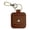 Coffee, variant on VKLU Maroon PU Leather Coin Holder Keychain, Challenge Coin Pouch with Clear Window, Portable Milestone Token Protector with Lobster Clasp, Fits up to 1.32" Coins