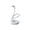 White, variant on Dvumao Swan Shaped Toothbrush Holder, Plastic Pen Organizer for Bathroom and Desk