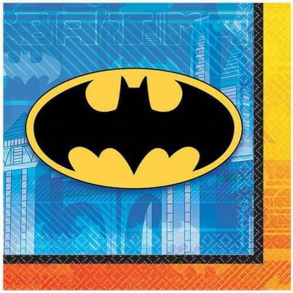 Batman Beverage Napkins (16 Pack) - Party Supplies
