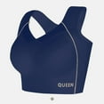thumbnail image 2 of WULMLEO Bra Older Women, Push-Up Full Cup Bra, Posture Correction Bras for Senior Women Dark Blue 36, 2 of 3