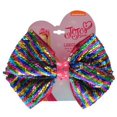 thumbnail image 2 of JoJo Siwa Hair Bow, Rainbow Sequin Bow, 2 of 2