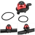 thumbnail image 3 of NFTIGB Bicycle Alarm Bell Cycling Handlebar Horn Aluminum Bike Ring Bell for Adults Kids Mountain Road Folding Bikes Loud Clear Sound (1.9 inches / 4.8 cm) - Red, 3 of 9