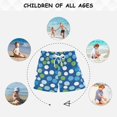 thumbnail image 6 of FORMRS Boys Swim Trunks Quick Dry Mesh Liner Boardshorts Sizes XS-XL, Blue Dots, 6 of 7