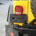 thumbnail image 4 of Rear License Plate Bracket for 1997-2006 Jeep Wrangler TJ, Black, 4 of 7