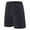 Black, variant on Kilaqueen Mens Shorts Elastic Waist Quick Dry Solid Color Shorts with Zip Pockets Athletic Workout Hiking Gym Stretch Shorts