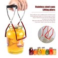 thumbnail image 3 of Coiry Canning Kit, Canning Jar Lifter with Grip, Anti-Scald Clip Suit, 6pcs (Red), 3 of 9