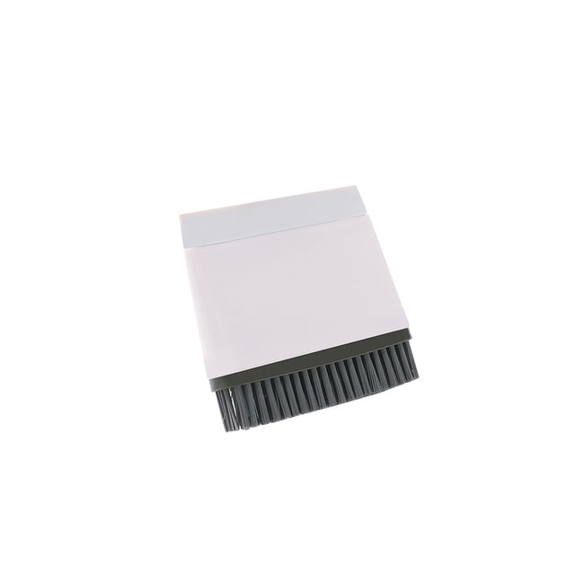 Wosthever Herramienta de limpieza de escoba de barrido de escritorio combinación de cepillo flexible de mano Mini tablero cepillos compactos teclado Suministros de limpieza para el hogar Blanco Wosthever HA082044-01