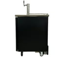 thumbnail image 5 of 23 in. Commercial Kegerator Beer Dispenser 1 Tap Black, 1/2 Barrel NSF ETL, 5 of 14