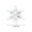 Clear, variant on Christmas Tree Ornaments Large 3D Snowflake Pendants 3 Inch Acrylic Winter Decor Translucent Crystals for Holiday Window Display Wedding Party Craft Decorations