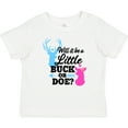 thumbnail image 3 of Inktastic Gender Reveal Will It Be a Little Buck or Doe? Girls Baby T-Shirt, 3 of 5