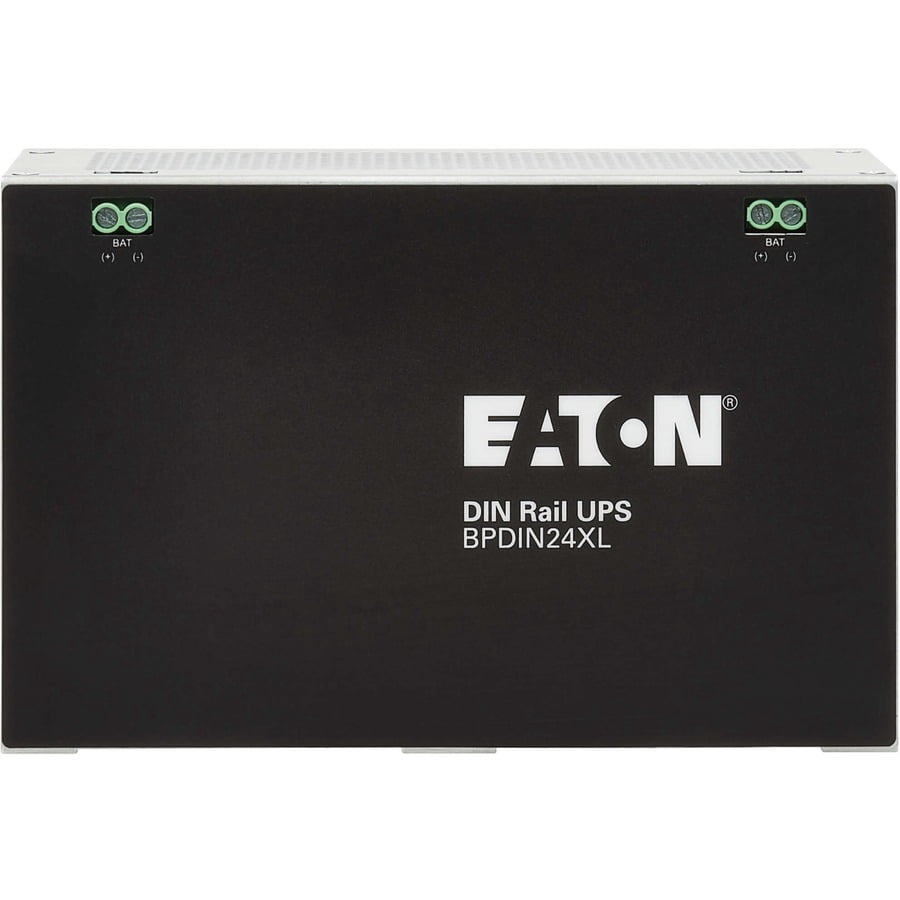 Eaton 24V DC DIN Rail Extended Battery Module (EBM) for Select DC Industrial UPS Systems - UPS battery (DIN rail mountable) - 24V DC - 1-phase - valve regulated lead-acid (VRLA) - 0U - for P/N: DIN24240DC, DIN24480DC