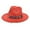 Red, variant on Adults Unisex Retro Western Cowboy Riding Hat Leather Belt Wide Cap Straw Hat,Color:Pink