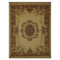 thumbnail image 5 of Rugsotic Carpets Hand Knotted Aras, Oriental Wool Area Rug, Ivory,Rose, 8'x11', 5 of 5