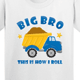 thumbnail image 4 of Inktastic Dump Truck Big Bro Youth T-Shirt, 4 of 5