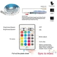 thumbnail image 4 of LED Strip Light Music Sync Color Changing LED Light Strip with Remote Waterproof USB LED Strip TV Backlights for Home Decoration TV PC Mirror, 4 of 8