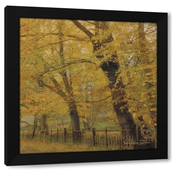 Terry Katherine Lawrence 12x12 Black Modern Wood Framed Wall Art Titled - English Countryside II