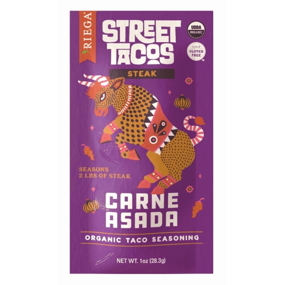 Riega Asada Street Taco Griller, Seasoning Mix