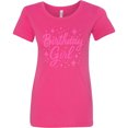 thumbnail image 3 of Inktastic Neon Pink Birthday Girl Women's T-Shirt, 3 of 5