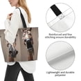 thumbnail image 3 of Easygdp Funny Horse Faces Expressions Bolsas Tote para Mujer, Bolsos de Hombro para Viaje, Bolsos de Mano de Gran Capacidad para Compras y Trabajo, 3 of 8