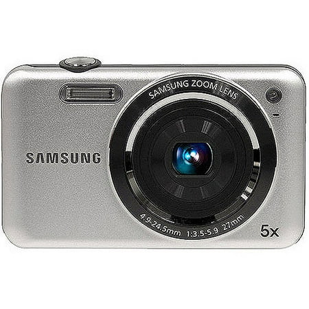 Samsung SL605 Silver 12.2MP Digital Camera w/ 5x Optical Zoom, 2.7" LCD
