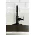 thumbnail image 3 of Kingston Brass KSD8500CG Fuller Single-Handle Bar Faucet, Matte Black, 3 of 6