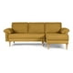 thumbnail image 5 of Sala Modular Reversible Makora Cavalli Con Memory Foam, Color Mostaza, Lino Respaldo Reclinable De 3 posiciones., 5 of 9