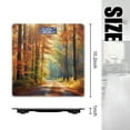 thumbnail image 2 of High Precision Body Weight Scale Smart Bathroom Scales with Large LCD Display(400lbs),Decorative for Bedroom-Forest Scene With Tall Trees And Sunlight Filtering Through The Leaves, 2 of 4