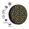thumbnail image 4 of Sikiie Cartoon Dino PVC Leather Spare Tire Wheel Cover Spare Tire Cover, for Car Truck SUV Camper Trailer Universal Fit(14-17in)-16 inch, 4 of 6