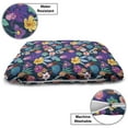 thumbnail image 3 of Floral Pet Bed, Digitally Generated Tropical Scene of Endemic Flowers and Leaves, Chew Resistant Pad for Dogs and Cats Cushion with Removable Cover, 24" x 39", Multicolor, by Ambesonne, 3 of 4