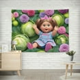 thumbnail image 3 of Cabbage Patch Kids-Theme Anti-pilling Tapestry Gift Wall Hanging Backdrop for Room Bedroom Girls Fans Background Banner Party Birthday Supplies Decor, 3 of 6