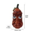 thumbnail image 3 of Halloween Decoration, Funny Pumpkin Face Outdoor Yard Ornament Resin Pumpkin Head Sculpture Spooky Garden Statue for Porch Lawn Patio Party Holiday Decor, 3 of 6