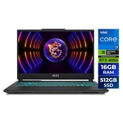 MSI Cyborg 15 15.6" Full HD Gaming Laptop, Intel Core i7 i7-13620H, 16GB RAM, NVIDIA GeForce RTX 4050 6 GB, 512GB SSD, Windows 11 Home, Cyborg 15 A13VE-218US