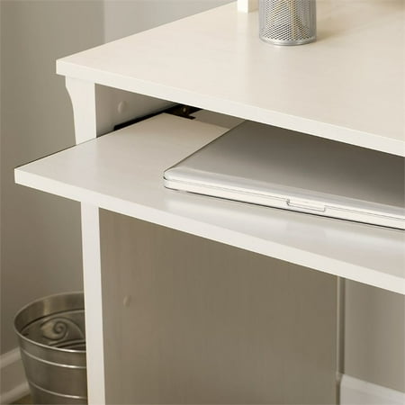 Bush Salinas Mission Style Computer Desk With Hutch In Antique