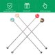 thumbnail image 3 of unbranded 6Ud Cocktail Stirrer De Acero Inoxidable Con De Donuts Para Uso En Hogar, 3 of 8