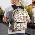 thumbnail image 7 of Fotbe Butterfly Flowers Lightweight Casual Laptop Backpack for Men and Women, Daily use Waterproof backpack, Backpack for College, 7 of 7
