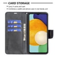 thumbnail image 2 of Galaxy A13 5G Wallet Case,Dteck Magnetic PU Leather Card Pocket Case Hybrid Rubber Kickstand Cover with Strap for Samsung Galaxy A13 5G 6.5-inch,Black, 2 of 7