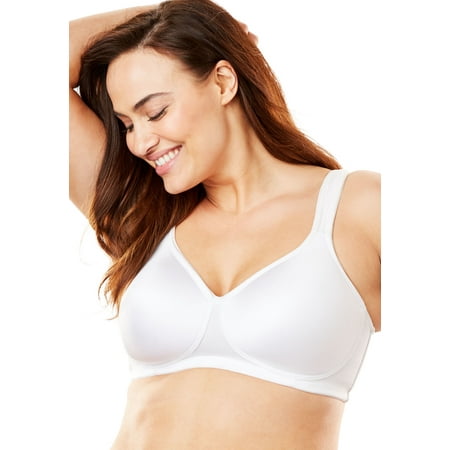 

Comfort Choice Women s Plus Size Microfiber Wireless Lightly Padded T-Shirt Bra